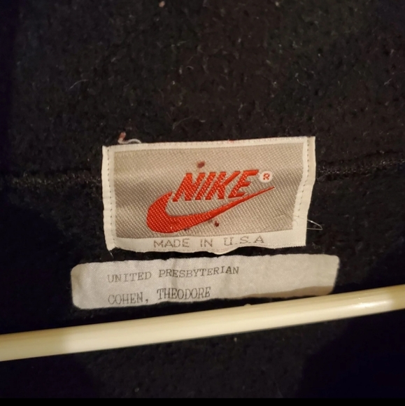 Vintage 80s 90s Nike sweatshirt black y2k x - Picture 4 of 5